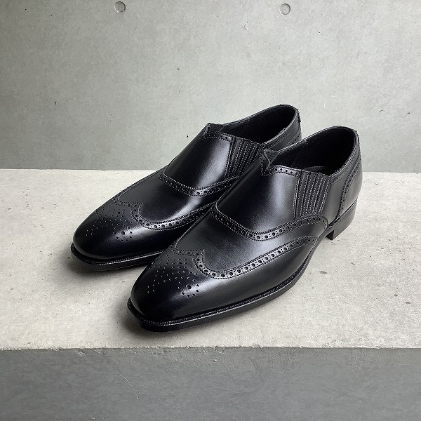 【再値下げ】CROCKETT & JONES エナメルシューズ 9E ※使用1回 青山別注20周年CROCKETT&JONESのサイドエラスティック – 株式会社