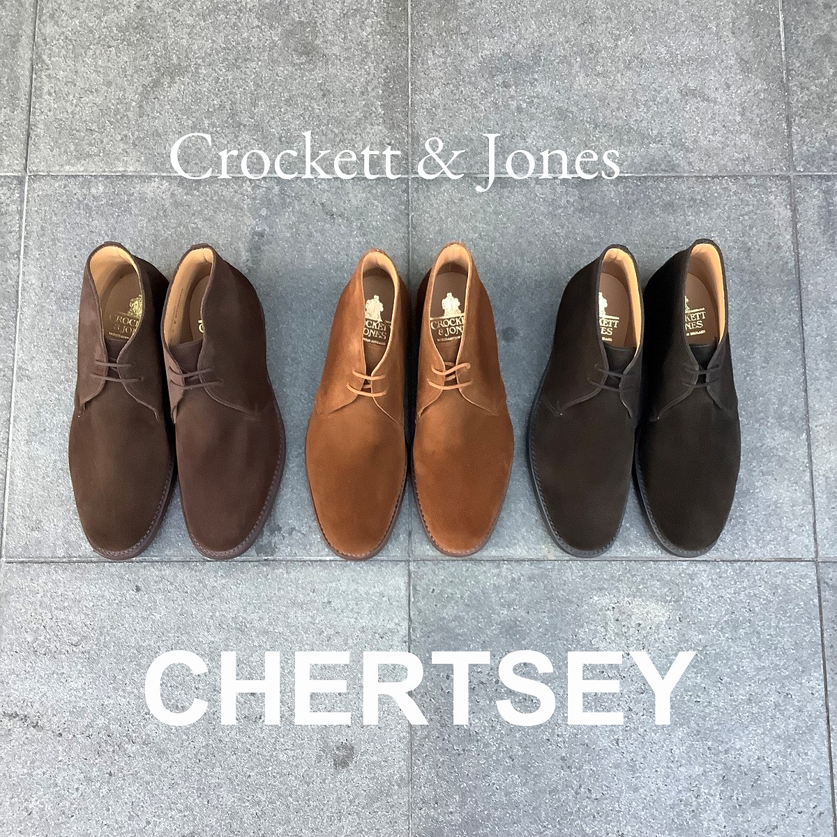クロケット＆ジョーンズの【チャートシー（CHERTSEY）】 – 株式会社