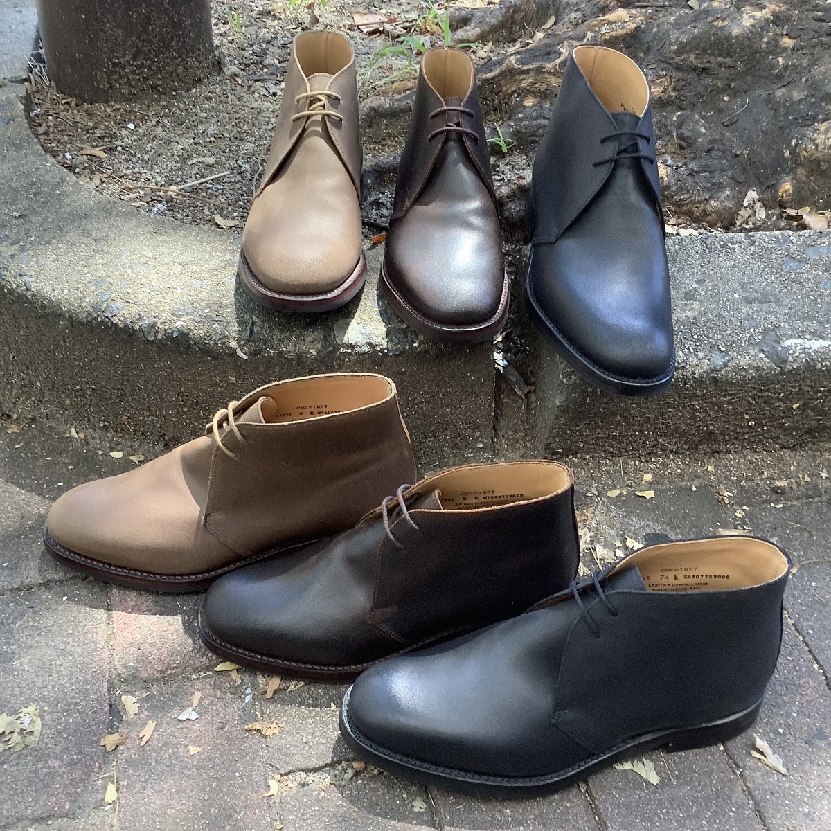 定番チャッカブーツ、クロケット＆ジョーンズのチャートシー Part.2