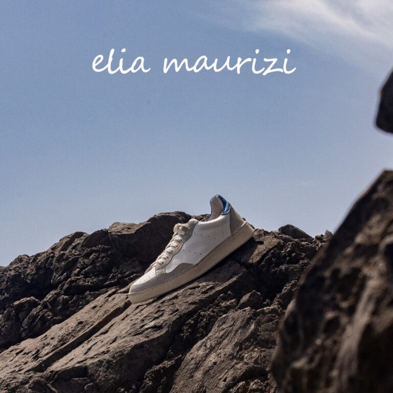 イタリアからの贈り物。エリア・マウリッツィ（Elia Maurizi）のレザースニーカー。