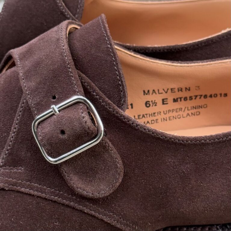 クロケット＆ジョーンズのシングルモンク「MALVERN3」