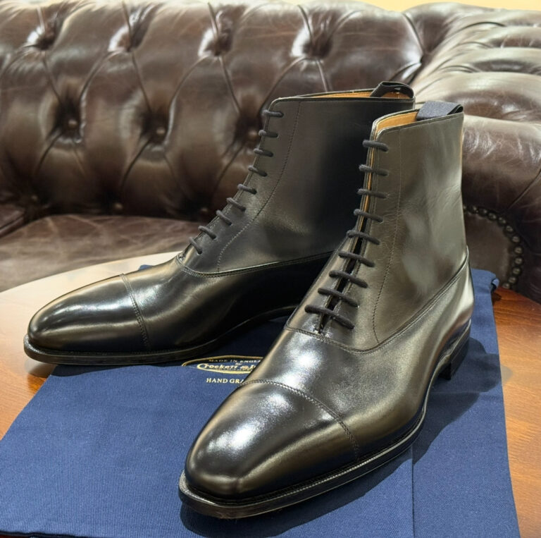 【銀座店別注】CROCKETT＆JONES(クロケット＆ジョーンズ)のレースアップブーツ入荷
