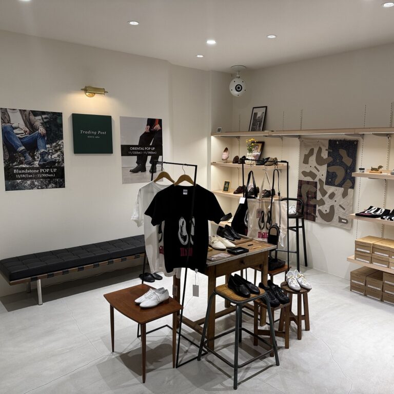 Blundstone&ORIENTAL POP UP開催案内＠トレーディングポスト銀座店
