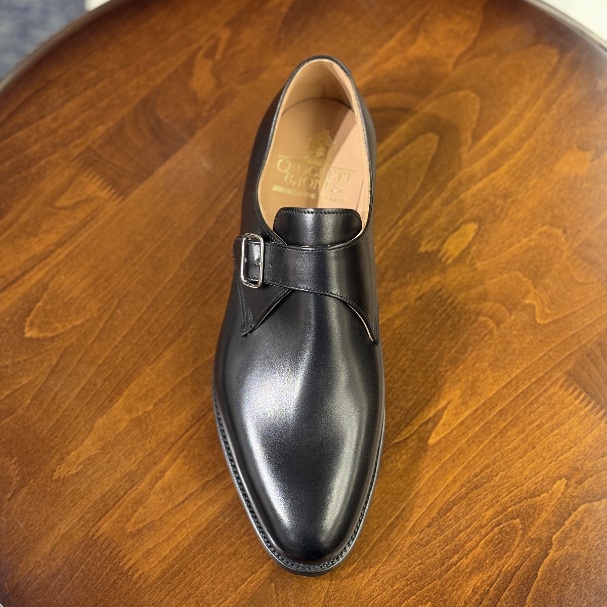クロケット＆ジョーンズのシングルモンクストラップ「MALVERN