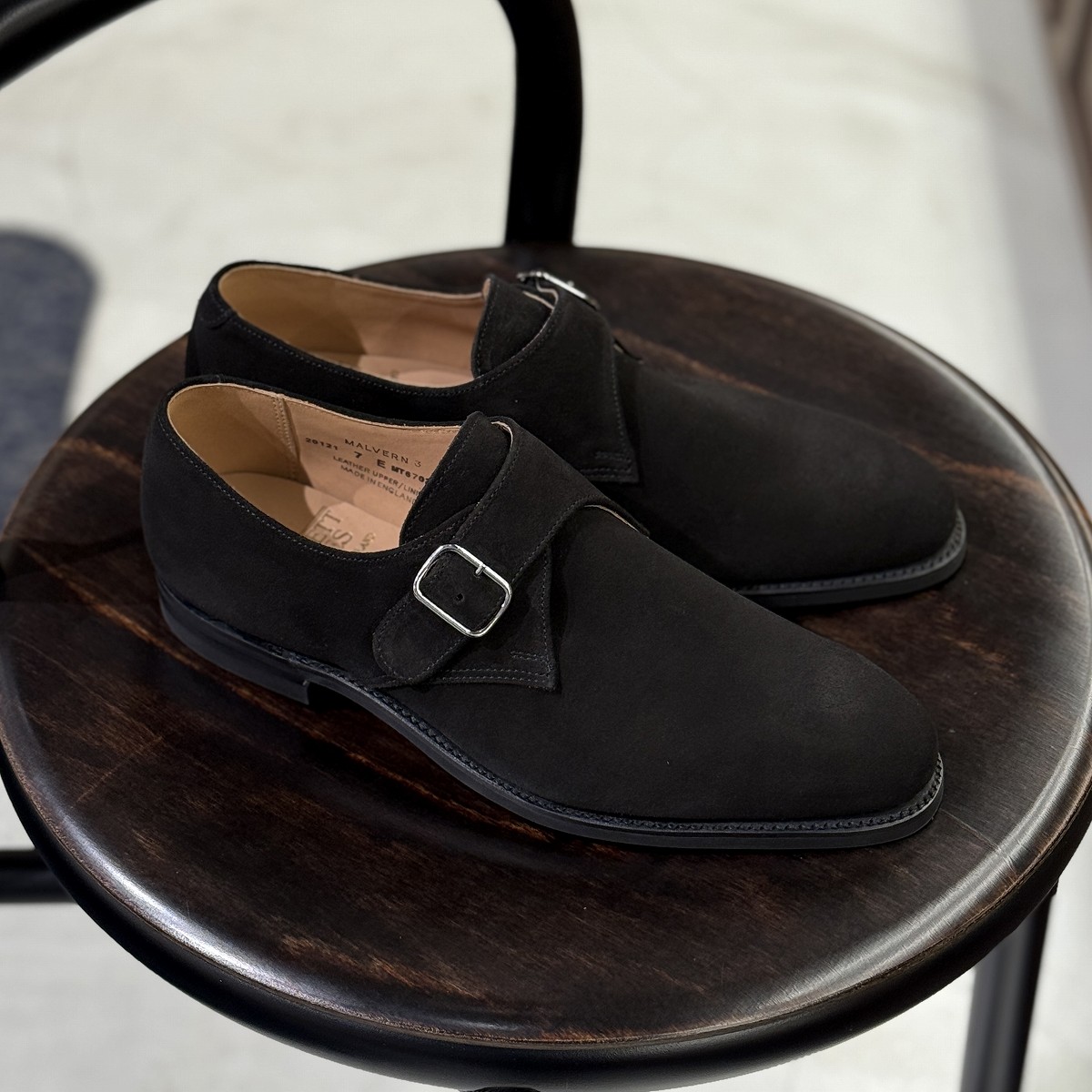 クロケット＆ジョーンズのシングルモンクストラップ「MALVERN