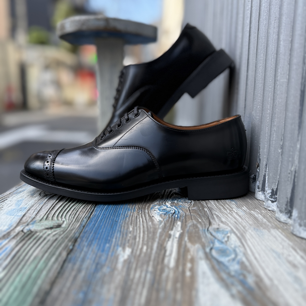 SANDERS(サンダース）のMILITARY PUNCHED CAP OXFORD – 株式会社