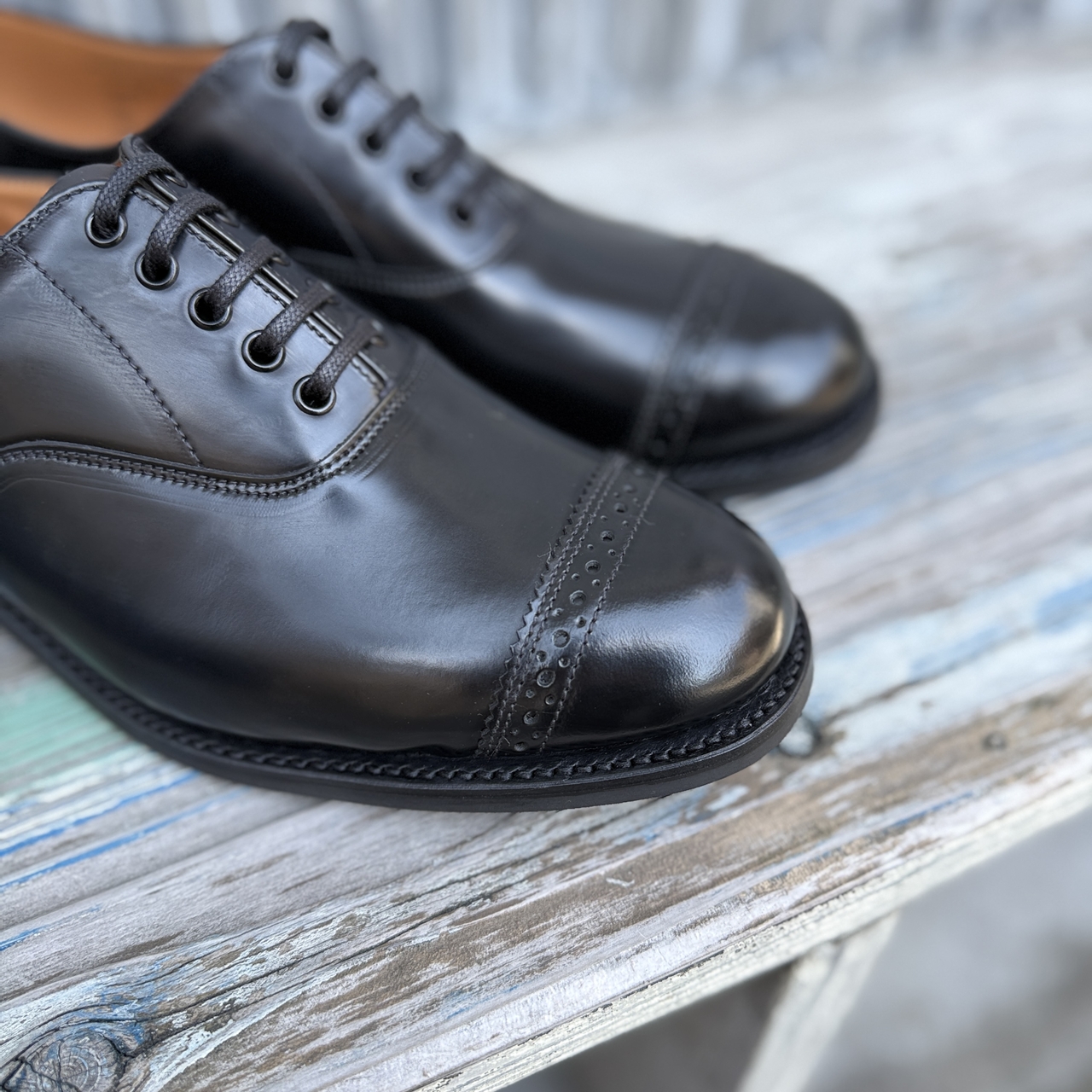 SANDERS(サンダース）のMILITARY PUNCHED CAP OXFORD – 株式会社