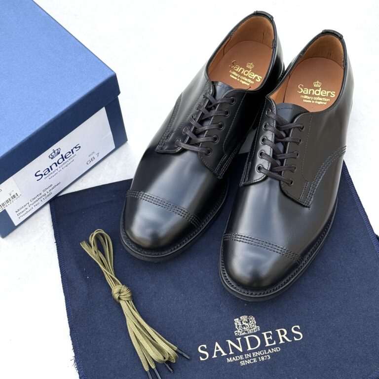 SANDERS(サンダース)　～ミリタリーシューズをミリタリーコーデで履く～